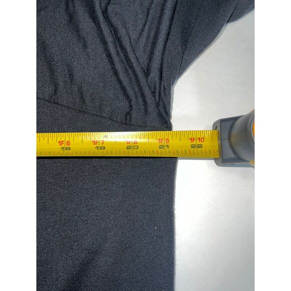 Athleta Cardigan Women’s Size S Black Stretch Open Front Athleisure Loungewear - Picture 5 of 8